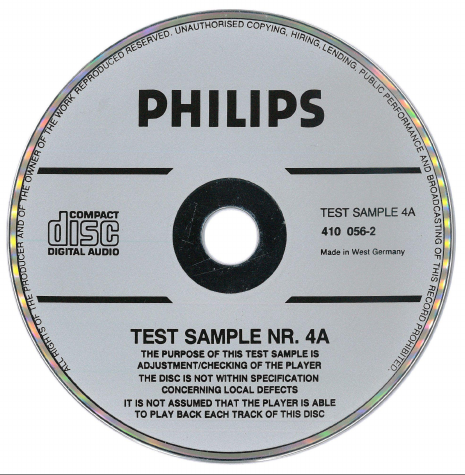 Philips, Test Sample 4A (410 056-2)